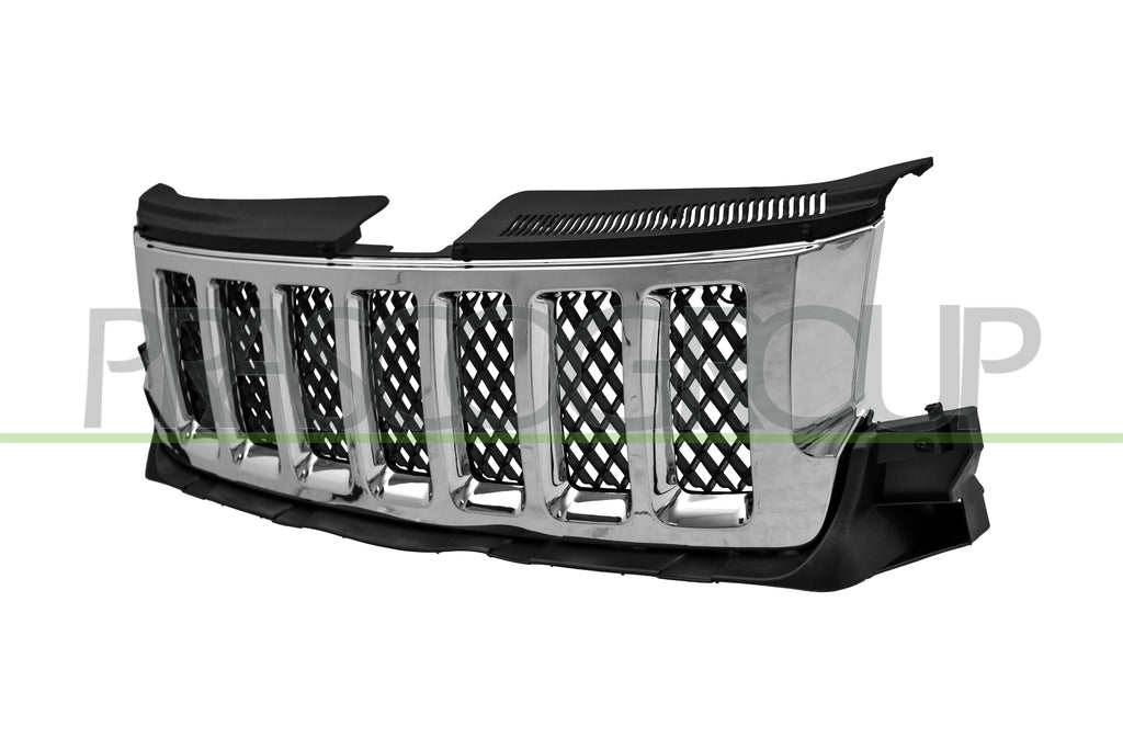 griglia radiatore nera con modanatura cromata jeep grand cherokee wk2 2011 2013 je0222001