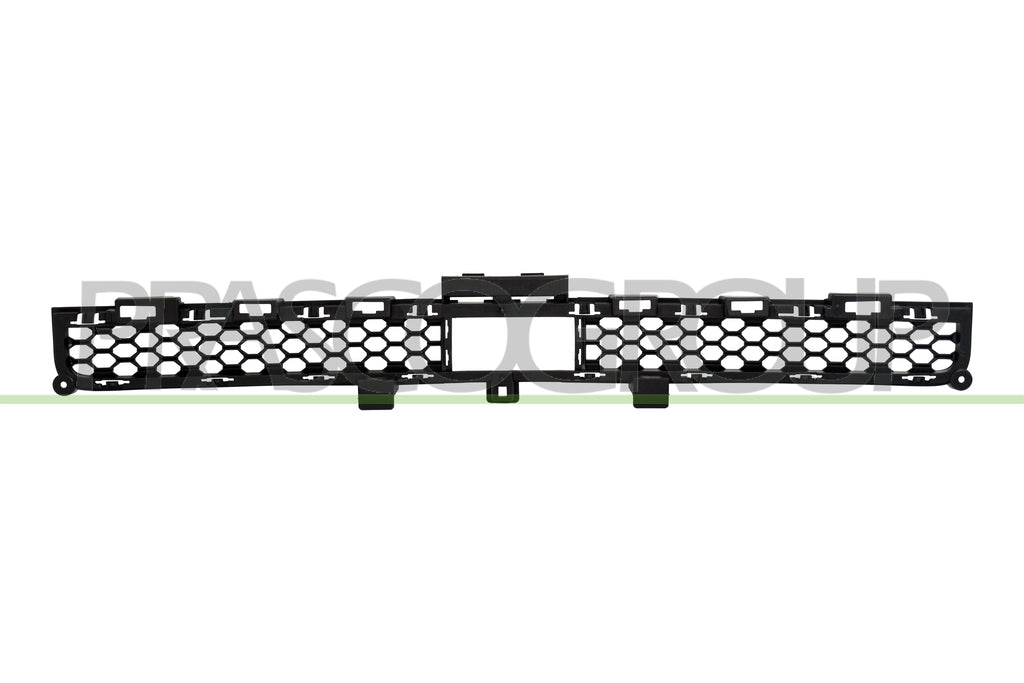 griglia paraurti anteriore centrale superiore nera con foro tappo coprigancio traino jeep grand cherokee l wl 2021 je0282131