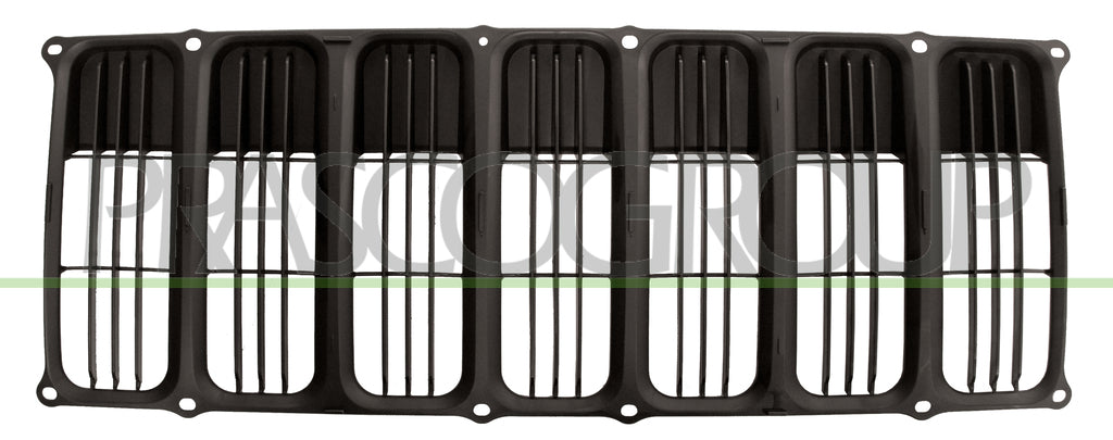 griglia radiatore nera jeep compass mk49 2007 2011 je0302001