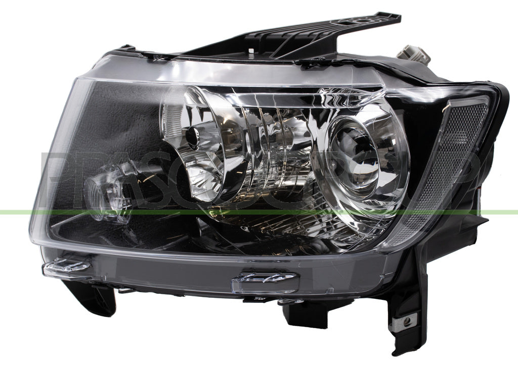 proiettore sinistro h9 elettrico con motore nero jeep compass mk49 2011 2016 je0324904