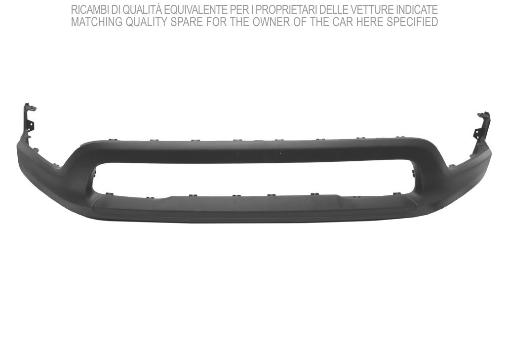 paraurti anteriore inferiore nero goffrato con tracce modanatura jeep compass mp 2017 2020 je0341031