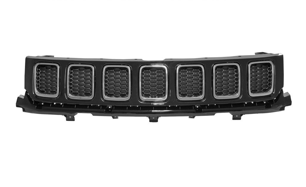 modanatura griglia radiatore cromata 7 pezzi jeep compass mp 2017 2020 je0342206
