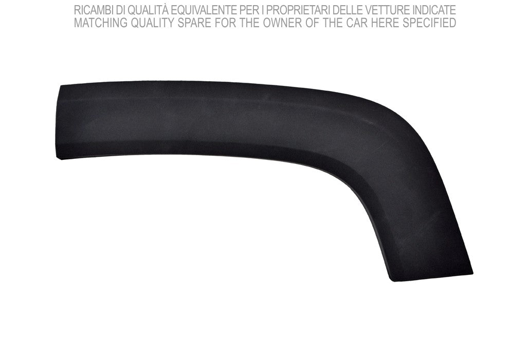 parafanghino posteriore sinistro nero goffrato con clips con biadesivo jeep renegade 2014 2018 je1001584