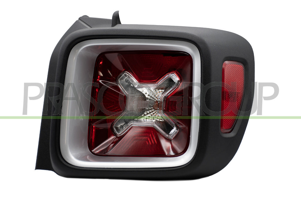 fanale posteriore destro senza portalampada con cornice nera argento jeep renegade 2014 2018 je1004163