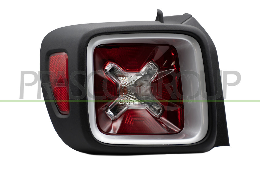 fanale posteriore sinistro senza portalampada con cornice nera argento jeep renegade 2014 2018 je1004164
