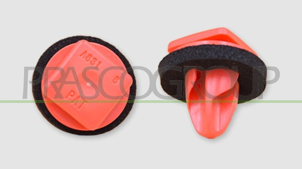 clips fissaggio modanature 2 pezzi jeep renegade 2014 2018 je100cl04