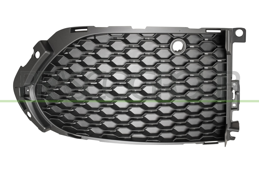 griglia destra paraurti anteriore nera chiusa con fori pdc mod s r mod sport jaguar fpace x761 2016 jg8002133