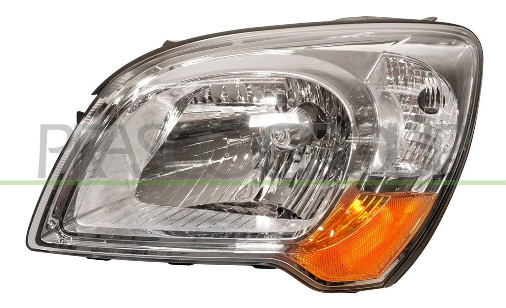 proiettore sinistro h4 elettrico senza motore fanale arancio kia sportage 2009 2010 ki0234804