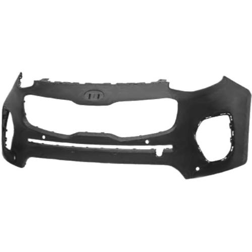 paraurti anteriore nero liscio da primerizzare con fori pdc supporti con tracce lavafari kia sportage ql 2016 2018 ki0251021