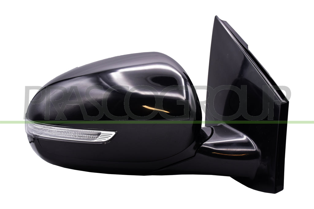 retrovisore destro elettrico nero termico con fanale convesso kia sportage ql 2016 2018 ki0257313