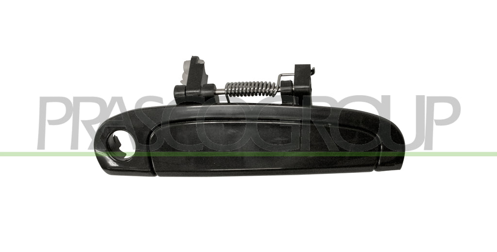 maniglia anteriore destra esterna nera liscia con foro nottolino kia picanto 2004 2007 ki3208007
