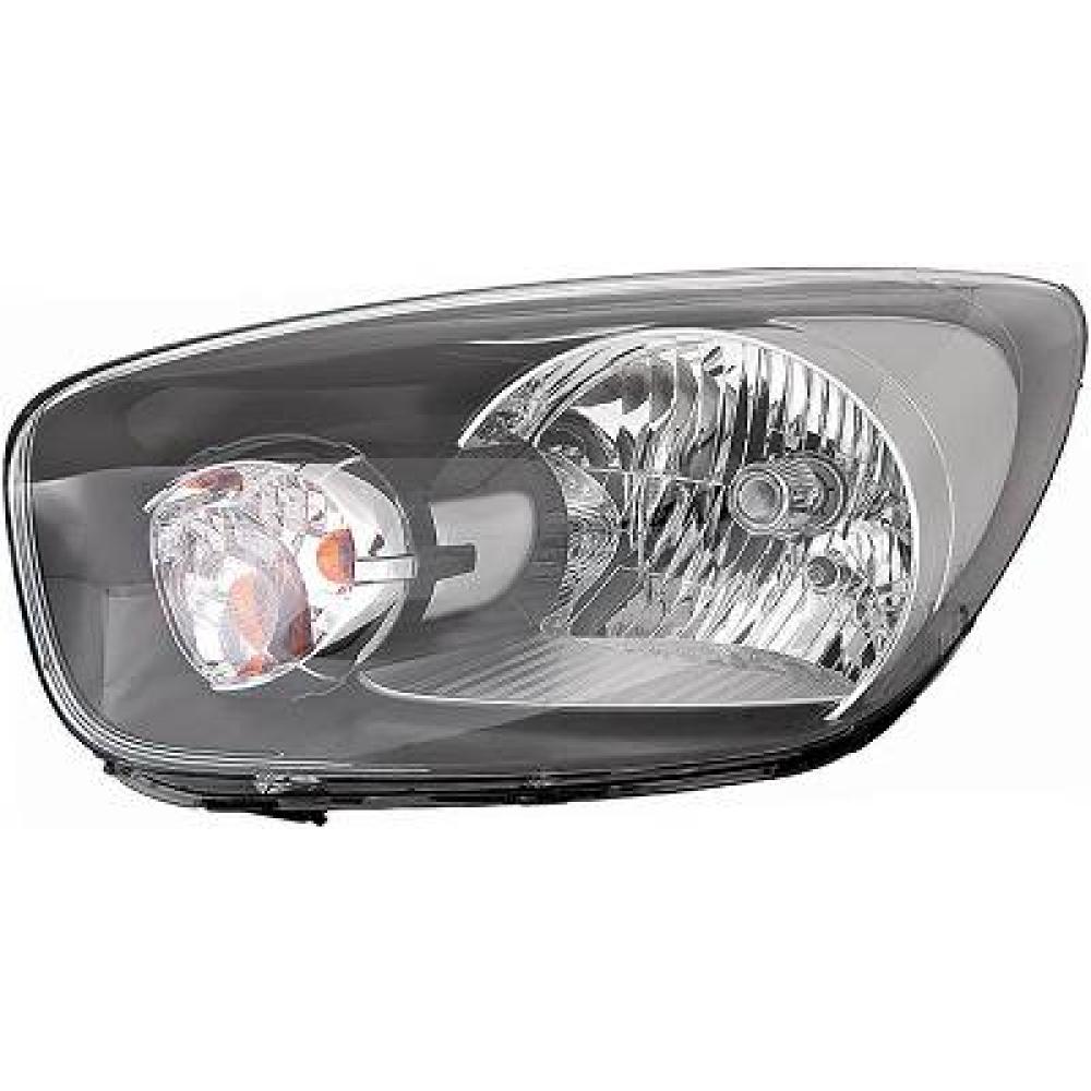 proiettore sinistro h4 elettrico con motore kia picanto 2011 2015 ki3244814
