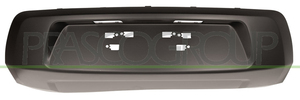 modanatura paraurti posteriore inferiore con primer con fori pdc kia soul 2011 2013 ki3521265