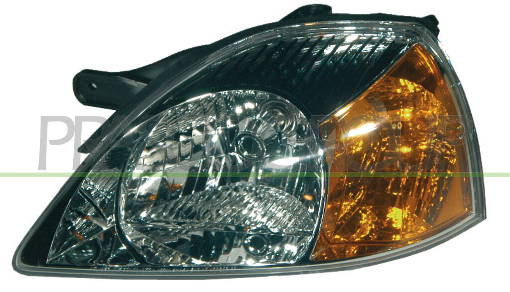 proiettore sinistro h4 elettrico con motore fanale arancio kia rio 2002 2004 ki4224804