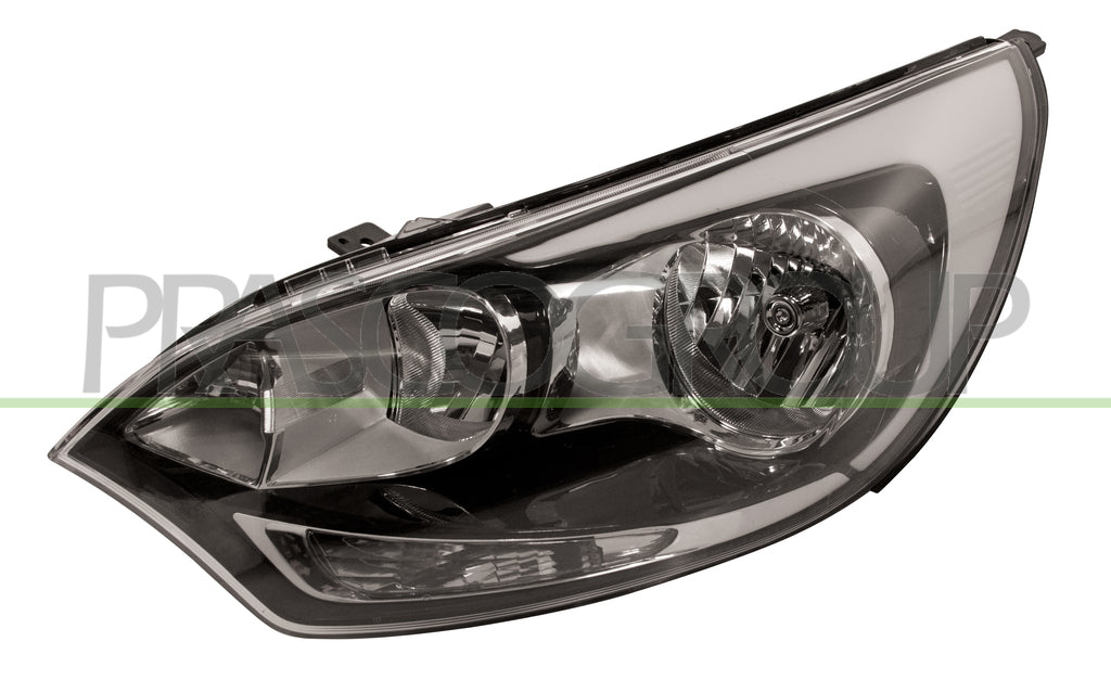 proiettore sinistro h1 h7 elettrico senza motore nero 7 pins kia rio 2011 2014 ki4264904