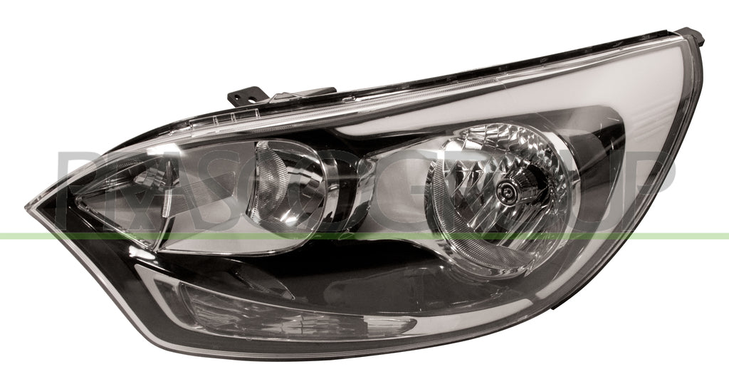 proiettore sinistro h1 h7 elettrico con motore nero 7 pins kia rio 2011 2014 ki4264914