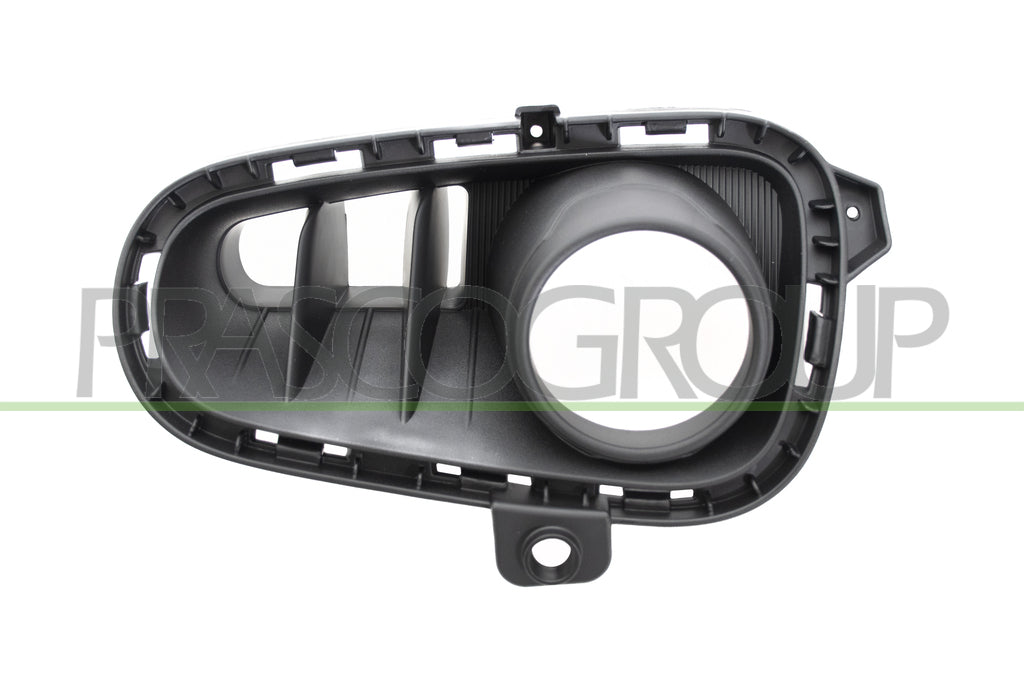 griglia destra paraurti anteriore nera con sede fendi con fori cornice kia rio 2017 2020 ki4292123