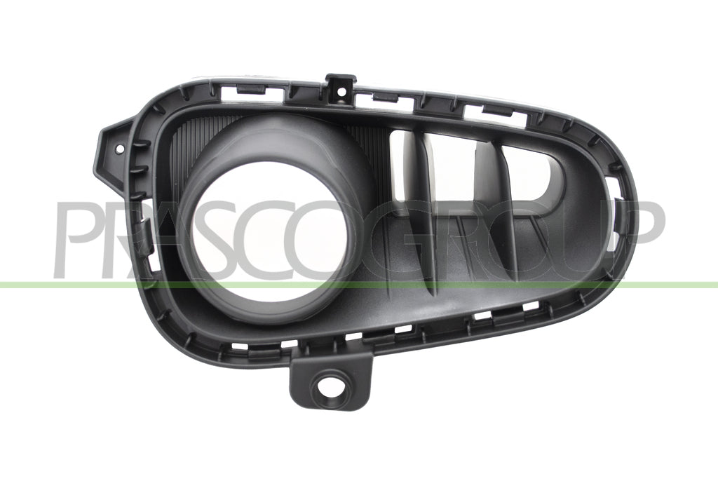 griglia sinistra paraurti anteriore nera con sede fendi con fori cornice kia rio 2017 2020 ki4292124