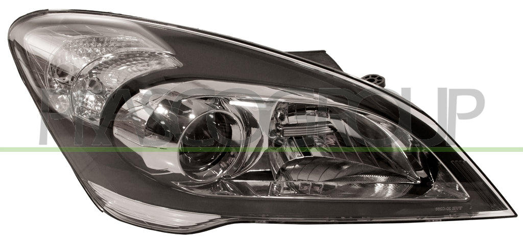 proiettore destro h1 h7 elettrico senza motore kia cee d 2009 2012 ki4324903