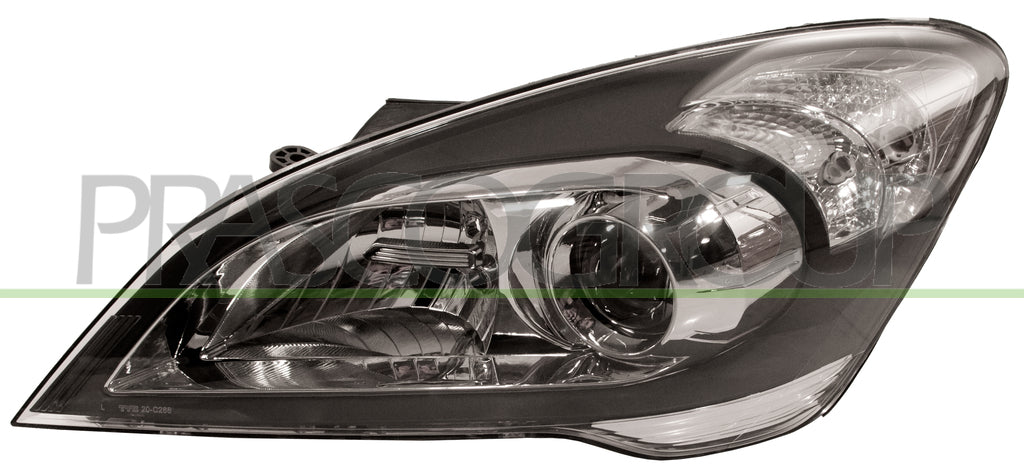 proiettore sinistro h1 h7 elettrico senza motore kia cee d 2009 2012 ki4324904