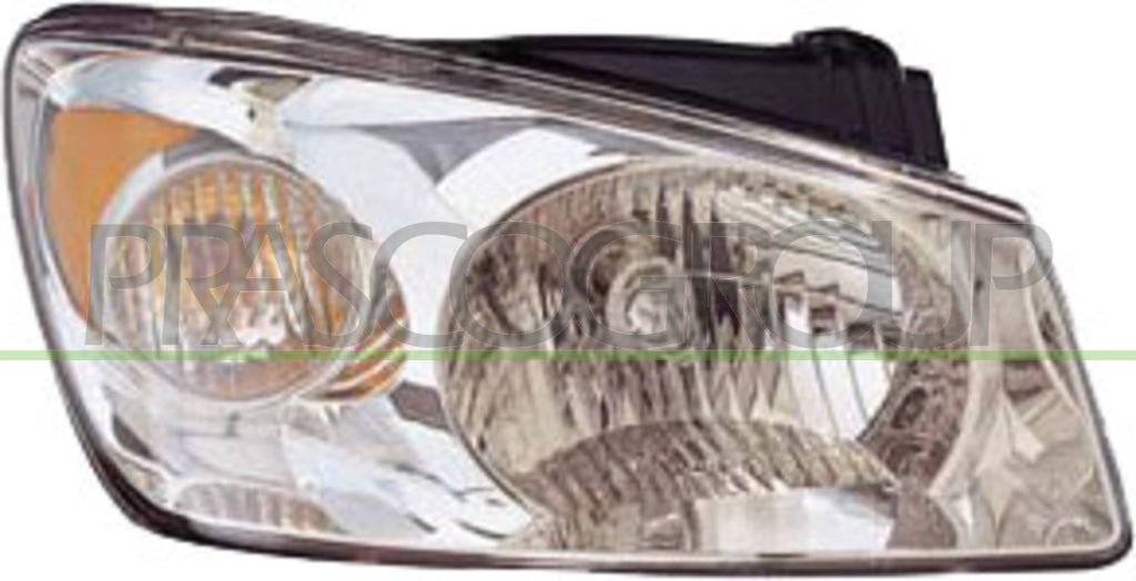 proiettore destro h4 elettrico con motore mod 4 porte kia cerato 2003 2010 ki5204803