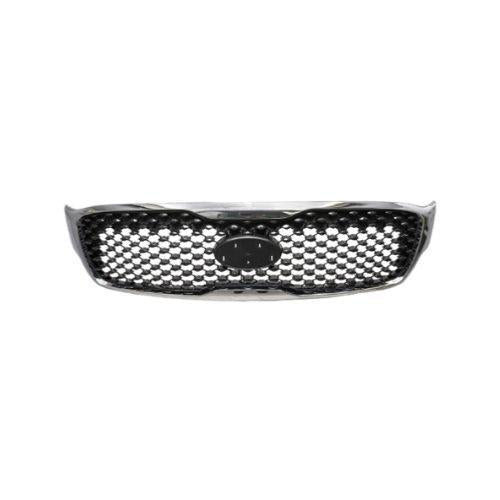 griglia radiatore nera lucida con cornice cromata kia sorento um 2014 2017 ki8182001oe