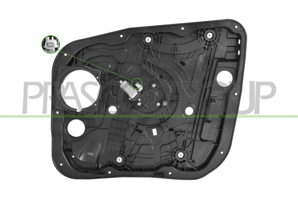 alzacristallo anteriore destro con pannello mod 5 porte kia sorento um 2014 2017 ki818w039