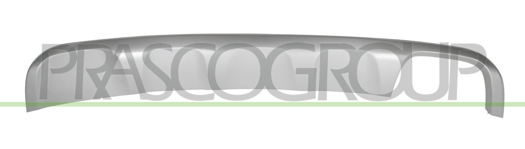 spoiler paraurti posteriore grigio argento con scarico doppio a destra kia sorento um gt line 2017 2020 ki8201851