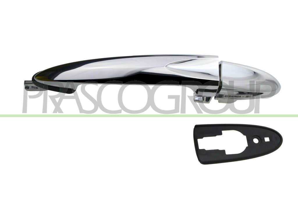 maniglia anteriore destra esterna cromata senza foro nottolino lancia ypsilon 2006 2011 la0028005