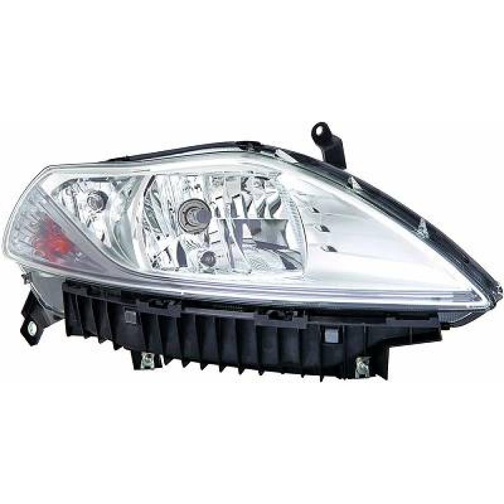 proiettore destro h4 elettrico con motore lancia ypsilon 2011 2015 la0044903