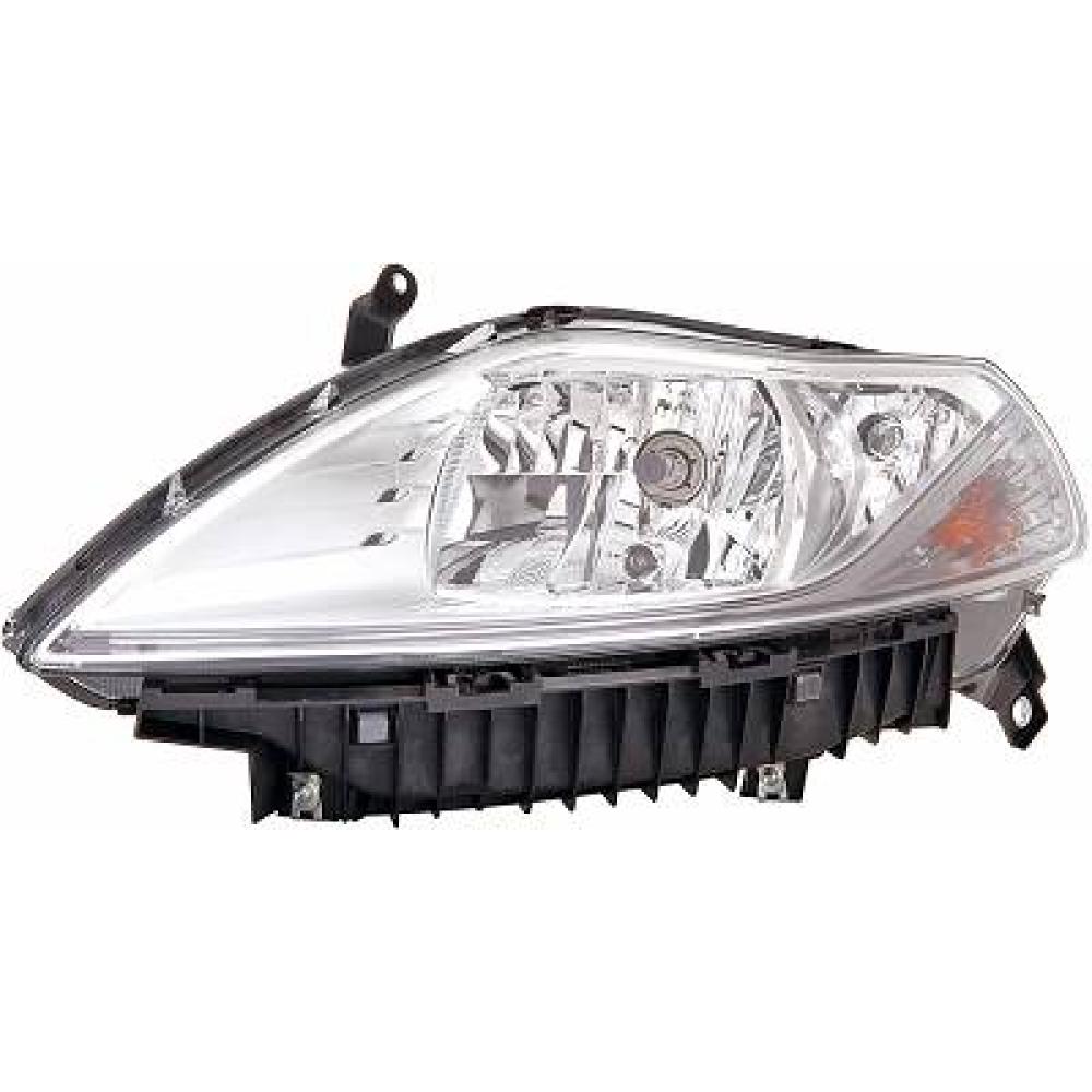 proiettore sinistro h4 elettrico con motore lancia ypsilon 2011 2015 la0044904