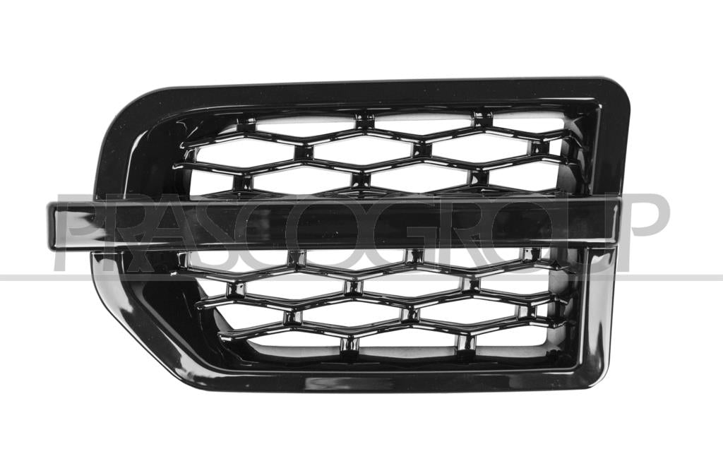 griglia parafango anteriore sinistro nera lucida mod landmark edition land rover discovery iv lr4 2014 2015 lr0321414