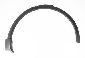 parafanghino anteriore destro nero goffrato land rover discovery sport l550 2016 2020 lr0361581