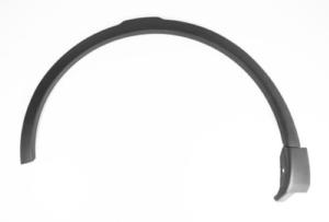parafanghino anteriore sinistro nero goffrato land rover discovery sport l550 2016 2020 lr0361582