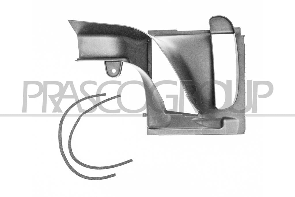 guida aria sinistra paraurti anteriore inferiore land rover discovery v l462 2017 2020 lr0382104