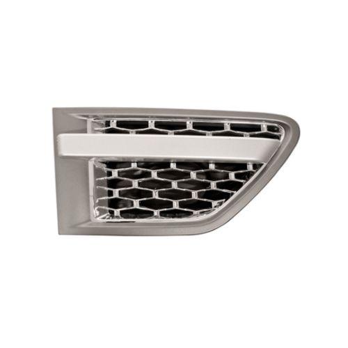 griglia parafango anteriore destro grigio scuro cromata mod autobiography mod sport land rover range rover sport l320 2010 2013 lr8021403