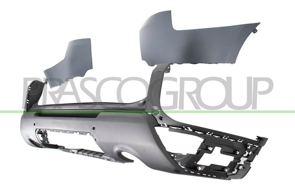 paraurti posteriore con primer con fori pdc supporti land rover range rover sport l494 2013 2017 lr8041051