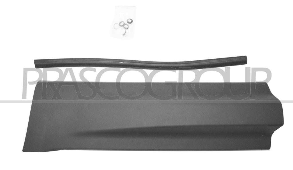 modanatura porta posteriore sinistra nera goffrata con clips con guarnizione land rover range rover sport l494 2013 2017 lr8041454