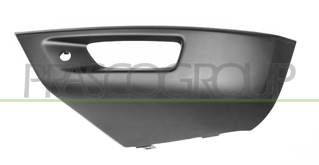 spoiler sinistro paraurti anteriore nero goffrato con fori pdc supporti land rover range rover sport l494 2013 2017 lr8041804