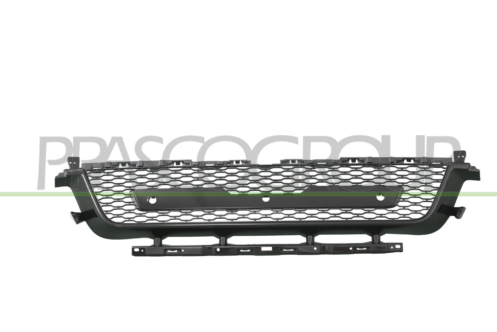 griglia paraurti anteriore centrale verniciata nera lucida con fori pdc land rover range rover sport l494 2017 2022 lr8062130