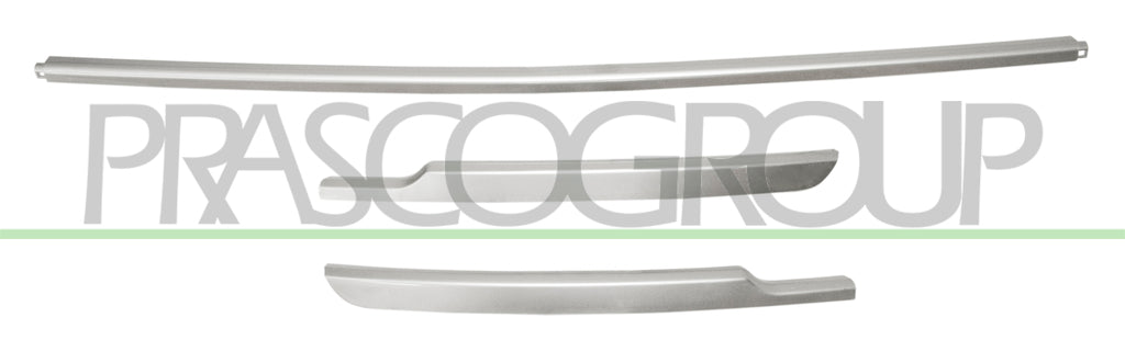 kit modanature paraurti anteriore argento destra centrale sinistra land rover range rover l405 2012 2017 lr8661245