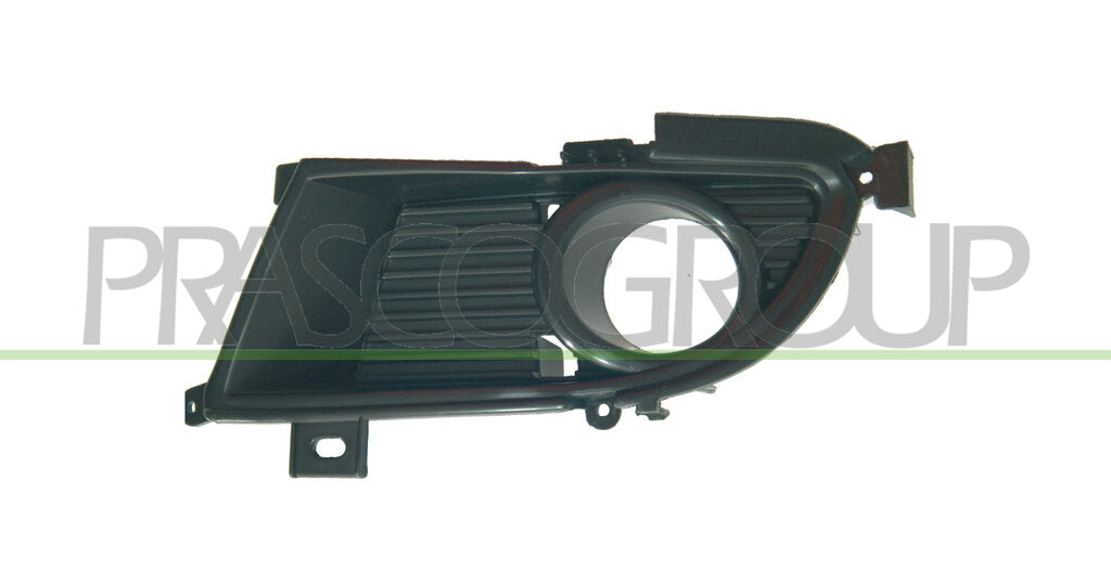 griglia sinistra paraurti anteriore nera con sede fendi mitsubishi lancer 2002 2008 mb0131250