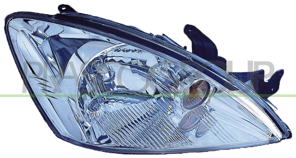 proiettore destro h4 elettrico senza motore cromato mitsubishi lancer 2002 2008 mb0134803