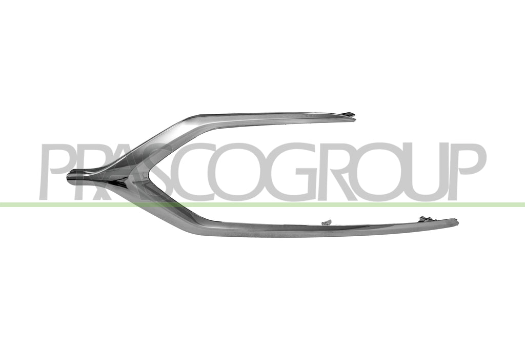 modanatura destra griglia paraurti anteriore cromata mitsubishi space star 2016 2019 mb1021223