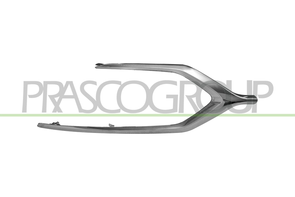 modanatura sinistra griglia paraurti anteriore cromata mitsubishi space star 2016 2019 mb1021224