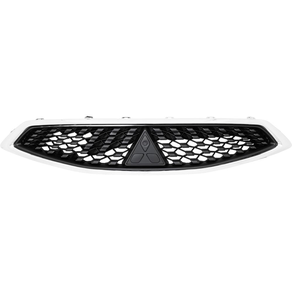griglia radiatore nera con modanatura cromata mitsubishi space star 2016 2019 6402a380