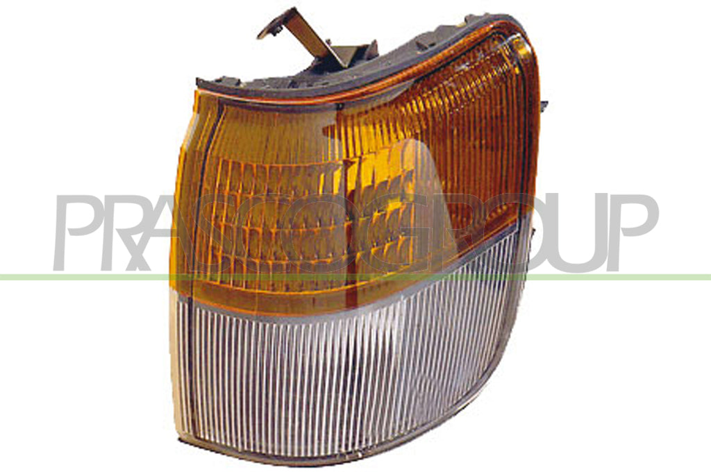 fanale anteriore sinistro bianco arancio con portalampada mitsubishi pajero 1991 1996 mb1554004