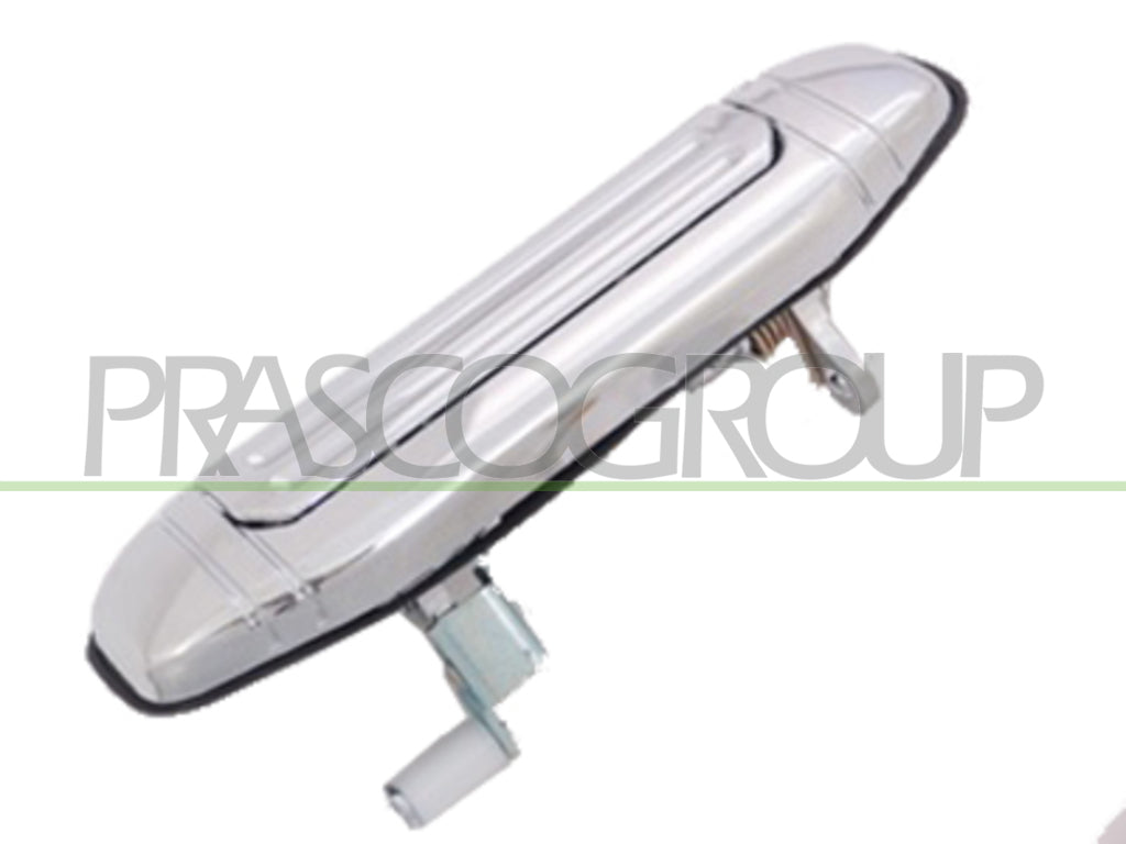 maniglia anteriore sinistra esterna cromata con bullone mitsubishi pajero 1991 1996 mb1558106