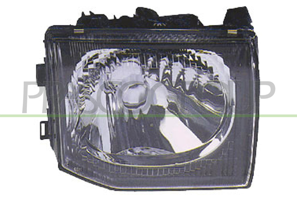 proiettore destro h4 manuale mitsubishi pajero 1997 1999 mb1574603