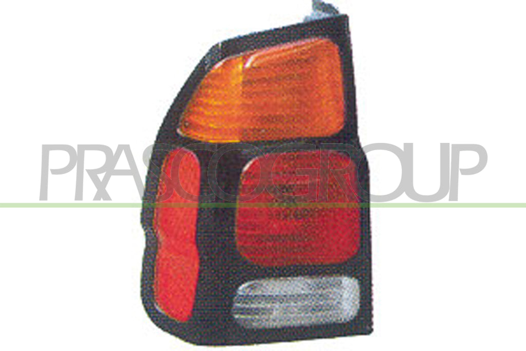 fanale posteriore sinistro con portalampada mod 00 mitsubishi pajero sport challenger 1997 2004 mb1584054